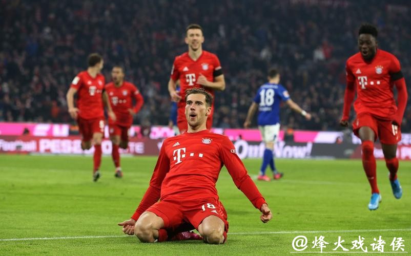 德甲-穆勒戴维斯传射莱万破门 拜仁5-2法兰克福