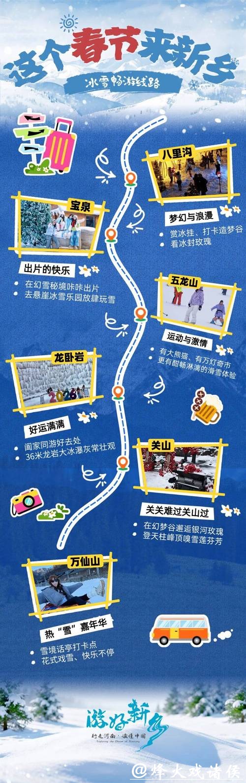 从冰雪到山海，13条户外运动精品线路解锁过年新姿势